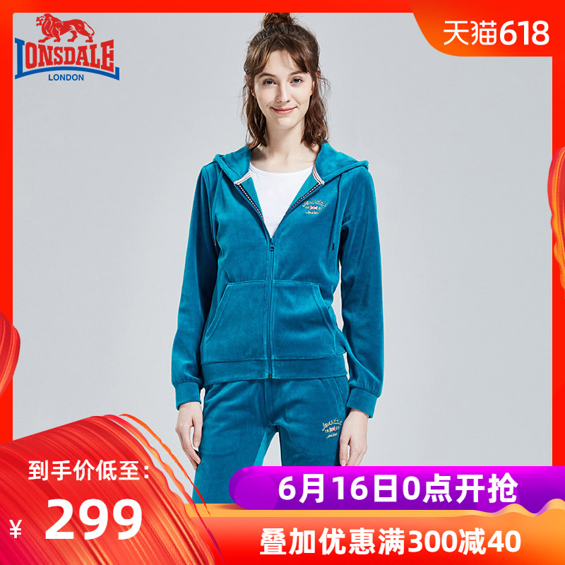 龍獅戴爾運動服套裝女2019春裝新款寬松休閑衛衣連帽針織兩件套潮在類目 戶外/登山/野營/旅行用品, 戶外服裝, 抓絨衣褲, 抓絨衣褲套裝中 - 來自Buy2taobao.com提供專業的淘寶代購服務