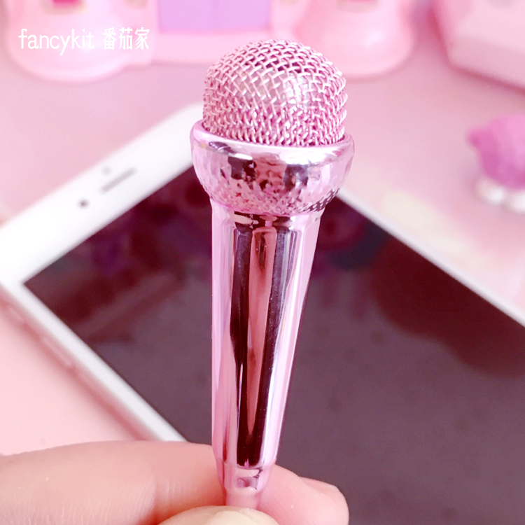 Pink Apple Android mobile phone Sing Microphone computer Recorded the song microphone Mini mobile phone Microphonein the Audio appliances , Microphone/Microphone category - from Buy2taobao.com to provide professional Taobao agent buy service