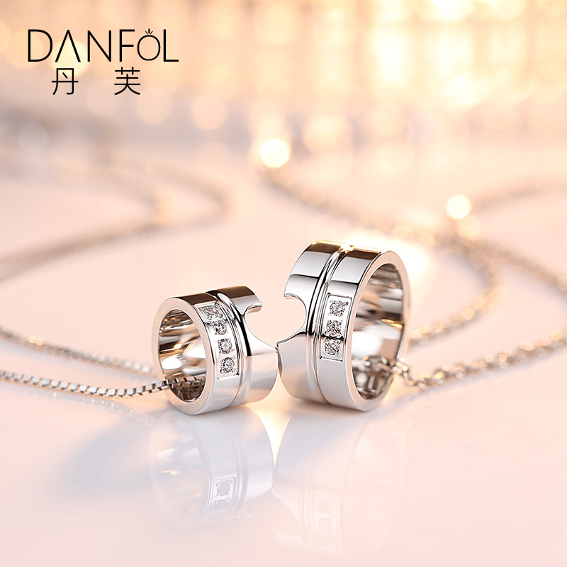 情侣项链一对刻字999纯银吊坠女男小蛮腰饰品情人节礼物爱情信物|ruв категории Украшения,ювелирные изделия, ожерелье - от Buy2taobao.com для оказания профессиональной услуги покупки агента Taobao