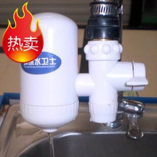 亏本冲钻 家用水龙头净水器厨房自来水陶瓷过滤净水机滤水器双档