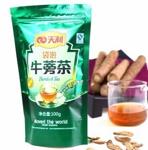  袋泡茶天利牛蒡茶100克 5包包邮 有赠送活动！