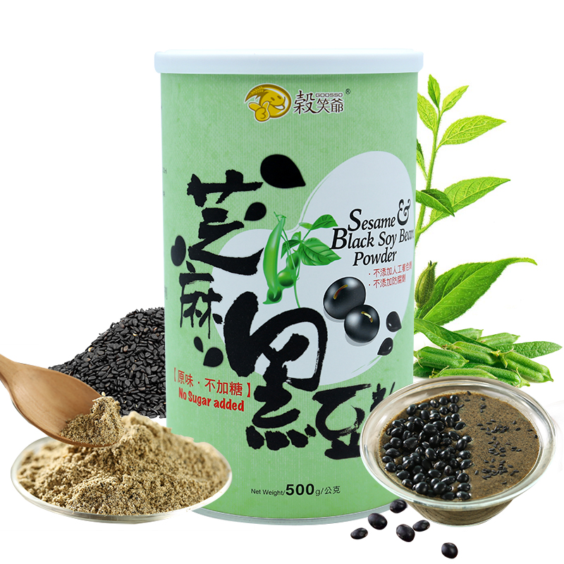 Taiwan God laugh Valley Black sesame powder Black Bean breakfast Substitute meal Washing and baking powder Original import 500gin the Coffee/Oatmeal/Chongyin , Another on natural food category - from Buy2taobao.com to provide professional Taobao agent buy service