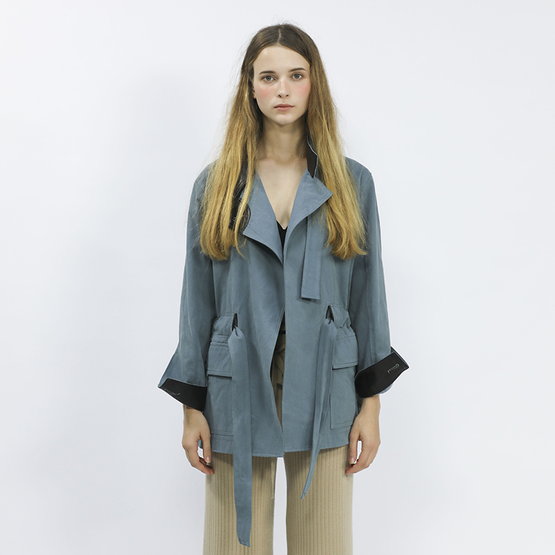 Women's windbreaker women 2018 Autumn new pattern Loose money leisure time belt Self cultivation Mid length version coat AA0002in the Women's clothing/Boutique , Windbreaker category - from Buy2taobao.com to provide professional Taobao agent buy service