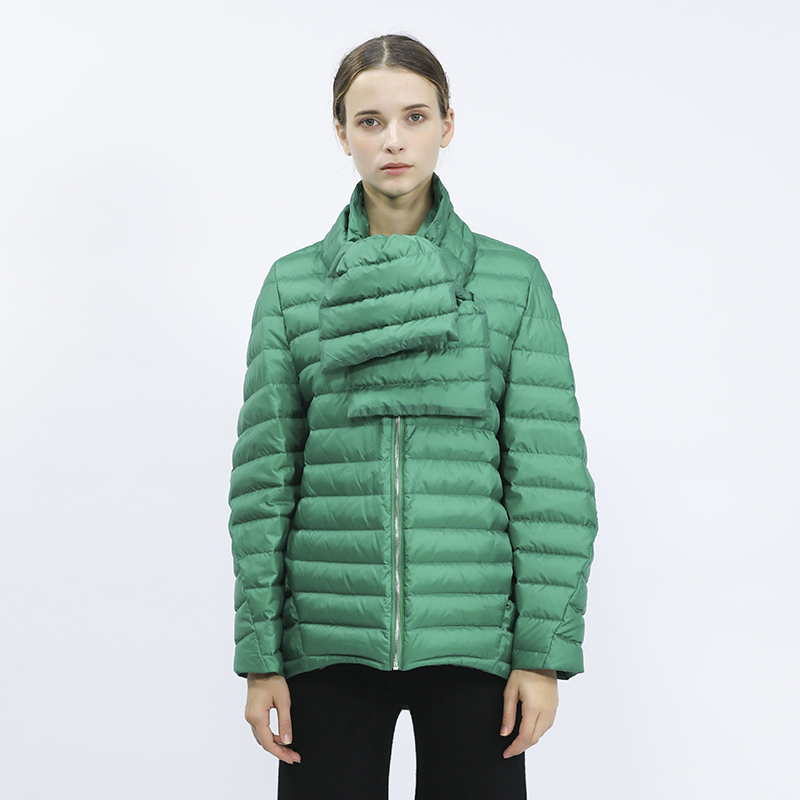 2018 Autumn and winter new pattern Down Jackets have cash less than that is registered in the accounts Show thin Little England leisure time T-shirts White duck down AA0009in the Women's clothing/Boutique , Down category - from Buy2taobao.com to provide professional Taobao agent buy service