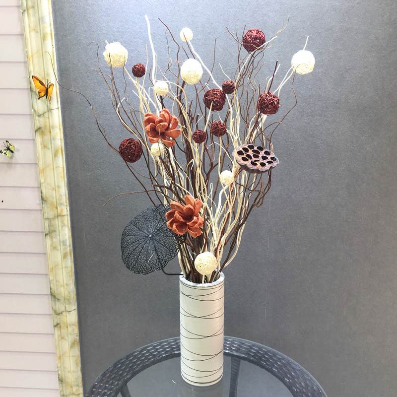 Home Furnishing Jewelry branch Decorative flowers a living room TV cabinet originality Decoration Entrance Showcase natural Mikie Dried flowersin the Home accessories , Vase/Flower/Artificial flowers/Imitation jewelry , Artificial flowers/Artificial flower category - from Buy2taobao.com to provide professional Taobao agent buy service