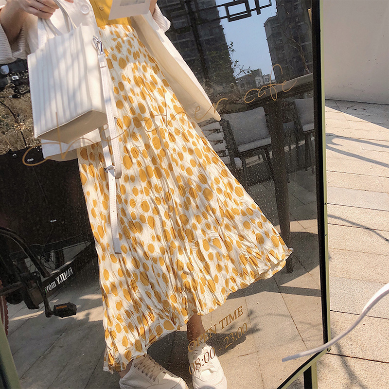 2019 new pattern Mid length version fold longuette Wave skirt suit Tuicu skirtin the Women's clothing/Boutique , Skirts category - from Buy2taobao.com to provide professional Taobao agent buy service