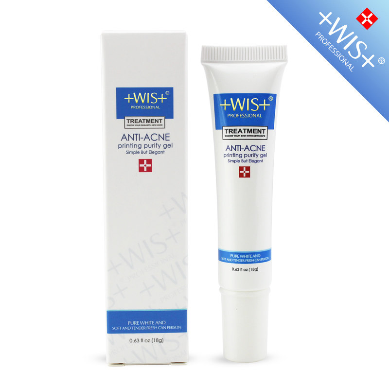 Anti-acne pimple printing fix acne acne scar acne pits concave hole WIS acne purifying gel printed 18g