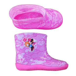  外贸日单儿童雨鞋 可爱雨靴水鞋小童 小孩雨鞋 时尚幼儿雨鞋女
