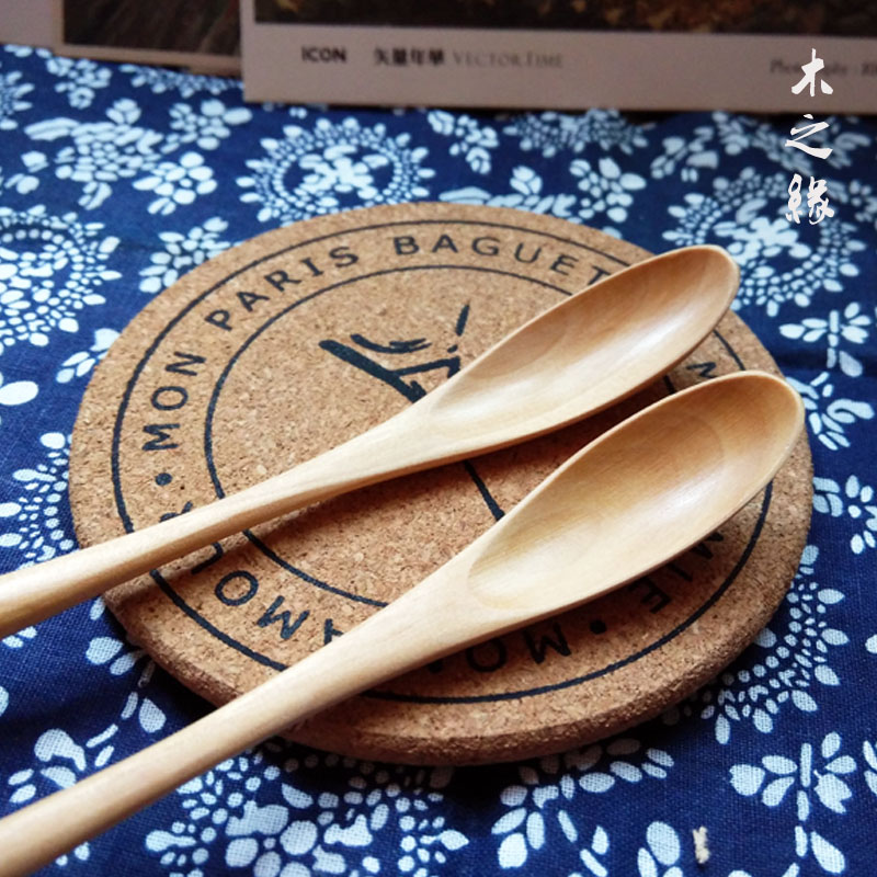 Selling zakka natural Refinement Wooden spoon originality Long handle Spoon Curved handle Stirring spoon woodiness Coffee spoonin the Tableware , Coffee , Coffee spoon category - from Buy2taobao.com to provide professional Taobao agent buy service