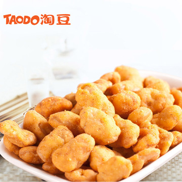 【淘豆】蟹黄蚕豆豆瓣 蟹香豆片胡豆500g 零食品特价 三份包邮 【淘豆】蟹黄蚕豆豆瓣 蟹香豆片胡豆500g 零食品特价 三份包邮