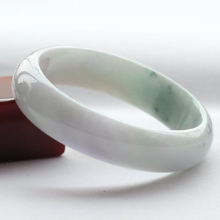  御生桂 冰糯种翡翠手镯a货 天然缅甸翡翠玉手镯 玉石镯子 带证书