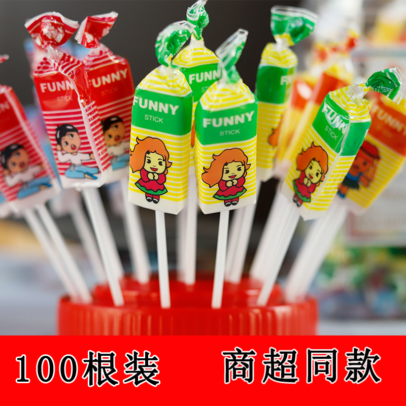 Malaysia Imported funny flavor fruit Lollipop leisure time snacks 100 Support jarin the Snacks/Nuts/Specialty , Sweets and snacks/Jelly/Pudding , Candy category - from Buy2taobao.com to provide professional Taobao agent buy service