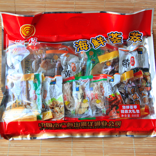  明珠即食 海鲜荟萃大礼包 精装500(543)g 浙江舟山特产驰名产品