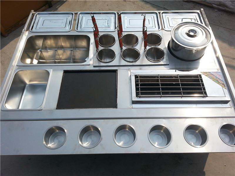 breakfast Night market flow Stall up garden cart Oden Spicy Hot Pot hot-water bucket Fried iron plate barbecue grill Hand Snack cartin the Kitchen/Cooking utensils , Barbecue/Bakeware , BBQ oven/Barbecue DIY Appliance , Barbecue car category - from Buy2taobao.com to provide professional Taobao agent buy service
