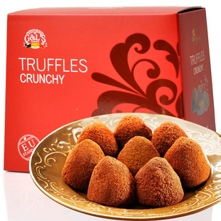  包邮 新品 比利时进口零食品 德菲丝松露巧克力奇趣脆米200g