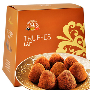  包邮 比利时进口零食品 德菲丝松露巧克力 浓郁奶香800g 亏本秒杀