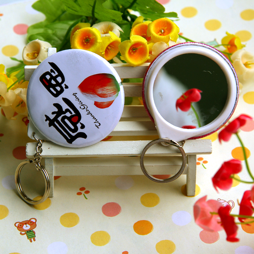 厂家高品质镜子钥匙链钥匙扣徽章定做 一个起做 可来图定做|msdalam kategori Aksesori/Belt kulit/Hat/Muffler, Kasut dan beg/Aksesori tali pinggang, aksesori beg, rantai kunci - dari Buy2taobao.com untuk memberikan perkhidmatan ejen Taobao profesional membeli