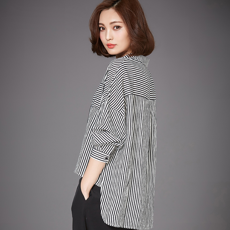 C-11条纹衬衫女春装新款纸样中长款宽松休闲大码衬衣长袖裁剪纸样在类目 个性定制/设计服务/DIY, 服饰箱包定制, 服装定制, 工作服/校服/商务服定制中 - 来自Buy2taobao.com提供专业的淘宝代购服务