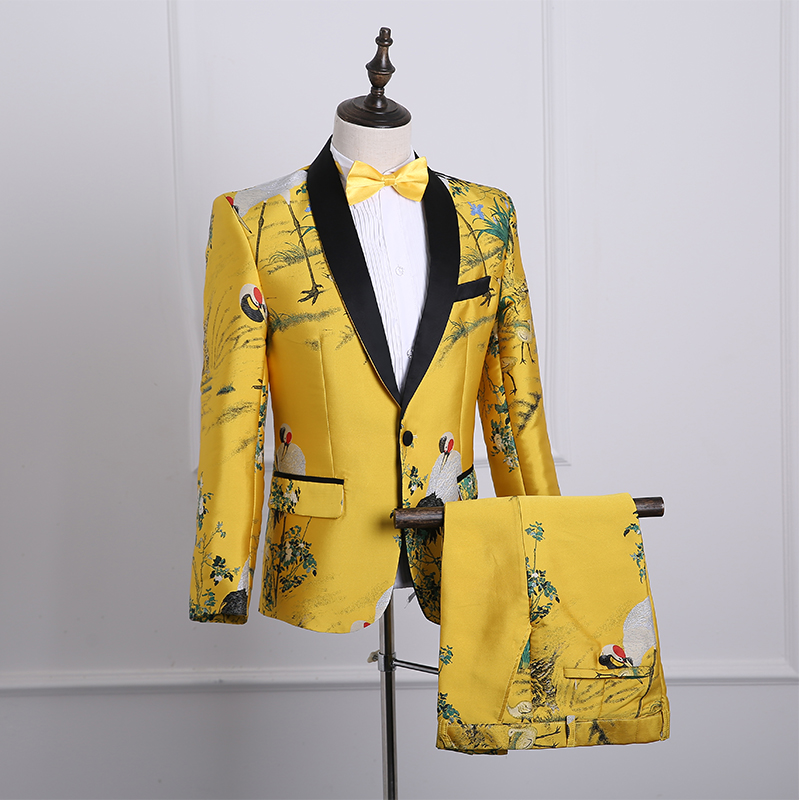 演出服成人男2018新款现代歌手主持人服装韩版修身司仪礼服表演服在类目 男装, 西服中 - 来自Buy2taobao.com提供专业的淘宝代购服务