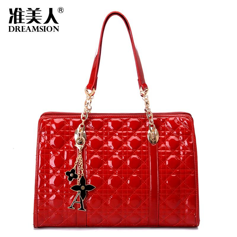正品女包 英伦时尚单肩包手提包红色结婚新娘包包潮2013新款 包邮 正品女包 英伦时尚单肩包手提包红色结婚新娘包包潮2013新款 包邮