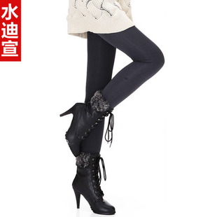  【疯狂聚便宜】大码显瘦秋冬冬天加厚保暖裤靴裤卡拉绒打底裤女士