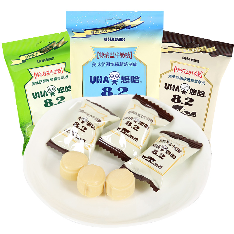 UHA悠哈特濃巧克力牛奶糖 120g*3包婚慶喜糖禮糖零食硬糖糖果批發在類目 零食/堅果/特產, 糖果零食/果凍/布丁, 糖果中 - 來自Buy2taobao.com提供專業的淘寶代購服務