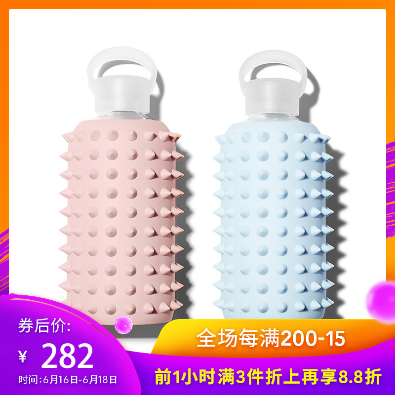 RESHAPE/重塑 bkr时尚水杯 铆钉款500ml硅胶便携玻璃水壶在类目 餐饮具, 杯子/水杯/水壶, 玻璃杯中 - 来自Buy2taobao.com提供专业的淘宝代购服务