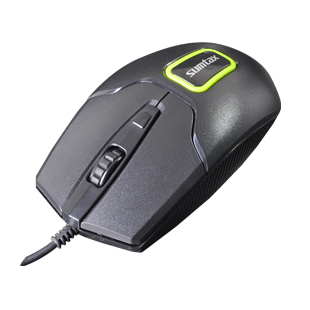 迅钛F2游戏鼠标 有线鼠标 笔记本台试机通用USB有线游戏鼠标