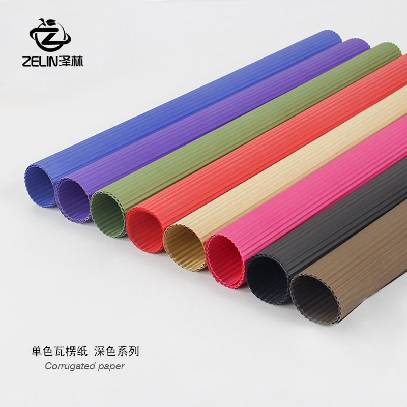 Plain Corrugated Packing for flowers Material Science Florist Pack Decal Telescoping Crepe paper Bouquet of flowers packing paper 20 Zhangin the Flower delivery/Flowers simulation/Plants gardening , DIY Artificial flowers material , Production of materials (New) , Crepe paper category - from Buy2taobao.com to provide professional Taobao agent buy service