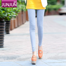 Female summer candy color leggings nine points was thin thin Chun Army Korean tidal pant child safety pants big yards Ms.