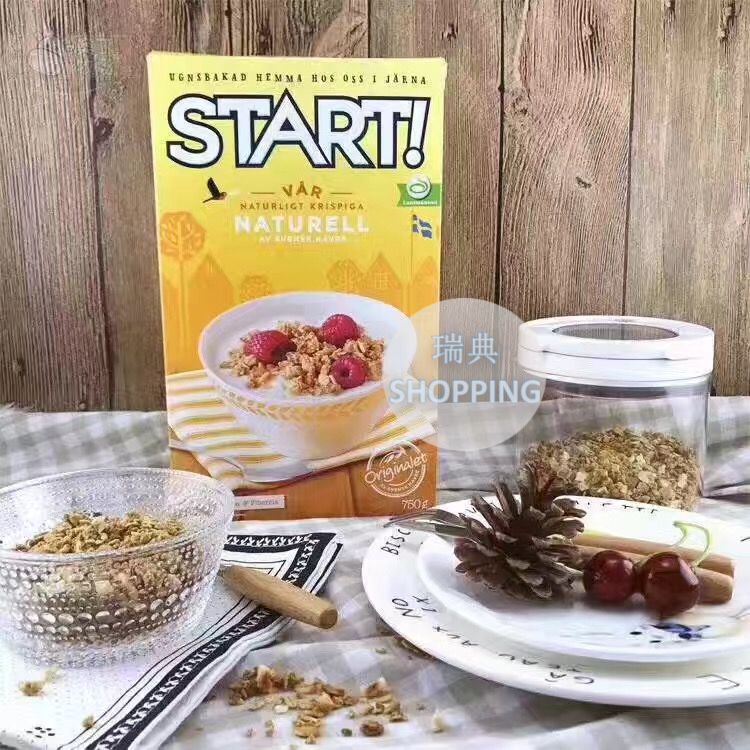 瑞典代购 START!燕麦片免煮即食 原味酥脆燕麦片750g在类目 咖啡/麦片/冲饮, 藕粉/麦片/冲饮品, 冲饮麦片中 - 来自Buy2taobao.com提供专业的淘宝代购服务