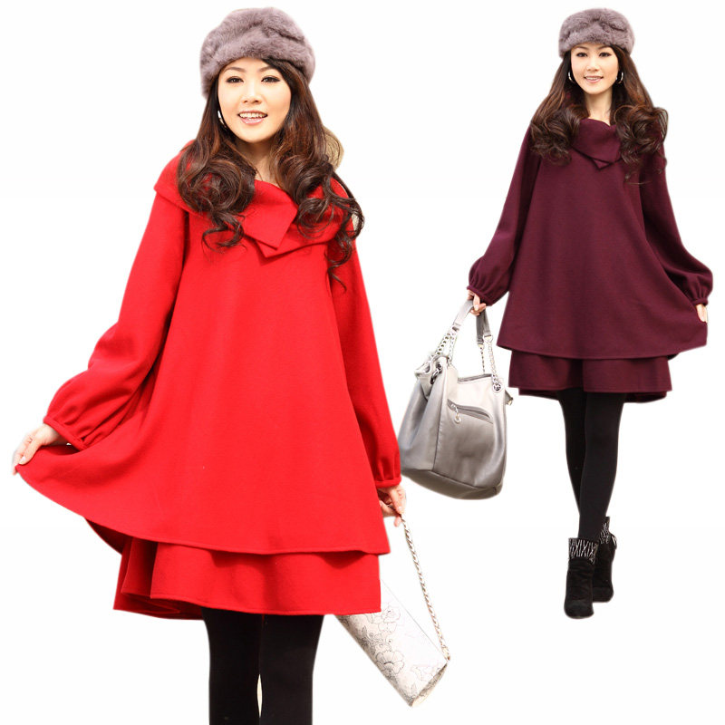 Loss on sale special offer ladies skirts-Barret coat woman long Cape coat plus size