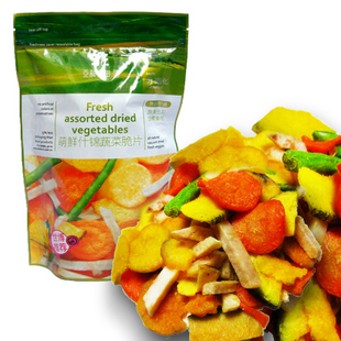  台湾风味 亚细亚田园果蔬萌鲜什锦蔬菜脆片 蔬果干蔬菜干