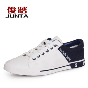  夏季情侣款透气低帮帆布鞋韩版潮鞋学生鞋拼色休闲男鞋板鞋