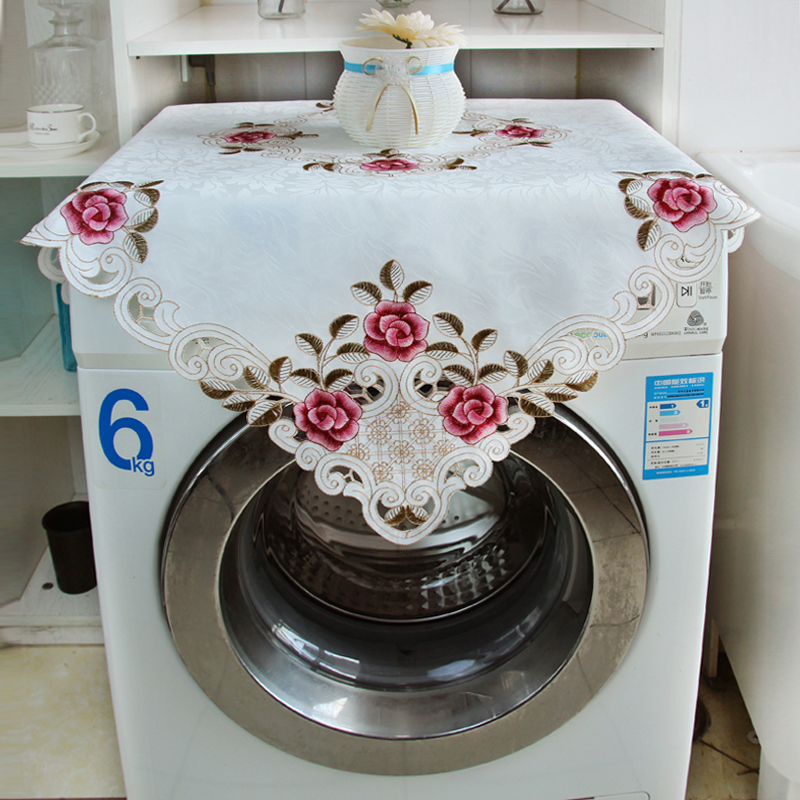 roller Washing machine cover dustproof cover Open the door Double door Refrigerator Gabion bedside cupboard Gabion universal head-cover or veil for the bride at a weddingin the Home Fabric , Dust protection cover , Universal cover towel category - from Buy2taobao.com to provide professional Taobao agent buy service