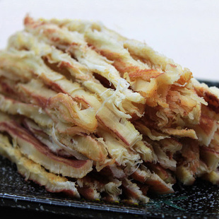  海味王特级手撕碳烤鱿鱼丝 现烤鱿鱼条500g 小零食包邮特价