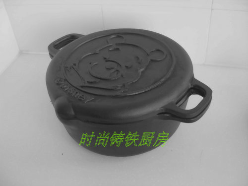 小熊可愛鑄鐵兩用無塗層 生鐵 炖鍋 湯鍋 炸 包郵在類目 廚房/烹飪用具, 烹飪用具, 鍋具/煲/燒水壺, 砂鍋/石鍋中 - 來自Buy2taobao.com提供專業的淘寶代購服務
