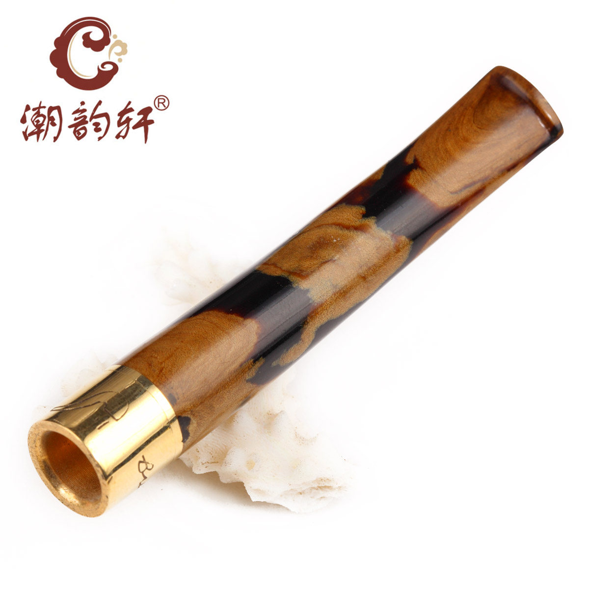 Buy two get one cigarette holder factory direct genuine sea Willow Salix dual recycling cigarette holder filter cleaning blood living Willow