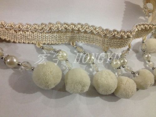 新品限量瘋搶宏宇歐式毛球窗簾花邊繡花提民族緞帶在類目 居家布藝, 窗簾門簾及配件, 輔料配件, 花邊/蕾絲中 - 來自Buy2taobao.com提供專業的淘寶代購服務