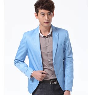  NZ春款男装 休闲西服 男韩版修身小西服潮 男士外套时尚西装