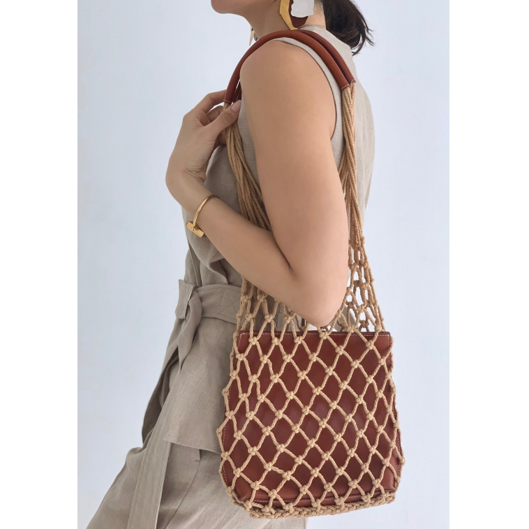 Japanese direct mail SEA 19 New for Spring Leather Mesh The single shoulder bag Japan Manufacturein the Leather/Lady bags/Men's bag, Ms. bags category - from Buy2taobao.com to provide professional Taobao agent buy service