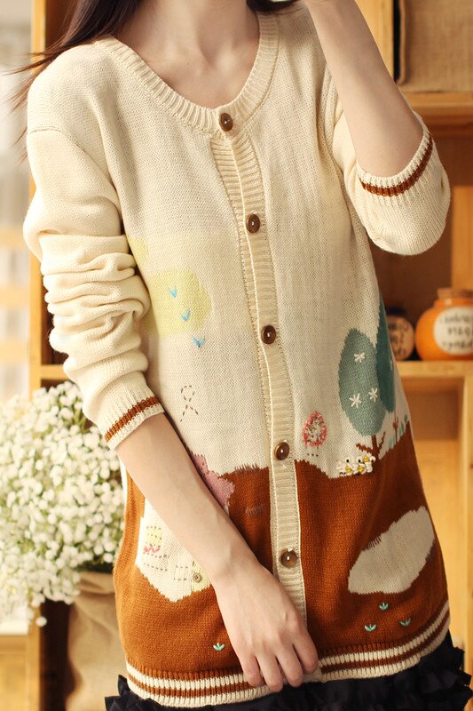 <em>CC</em>公主2012新款<em>女装</em>甜美可爱童年圆领长袖毛