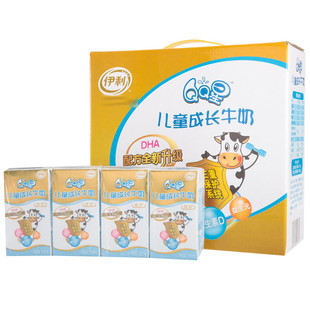  【天猫超市】伊利QQ星儿童成长牛奶 健固型 125ml*20包/提