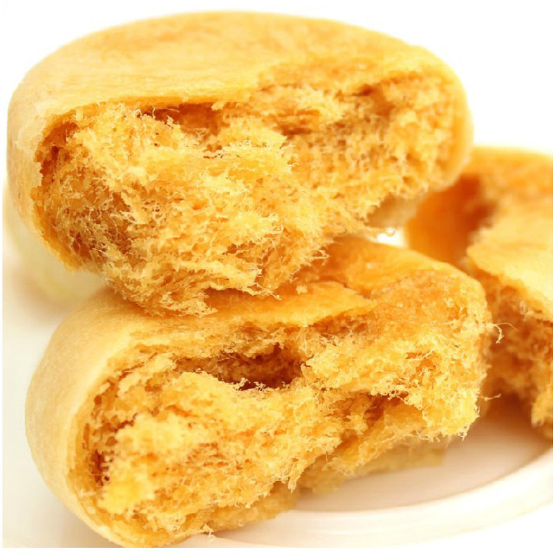【天猫超市】两口子金丝肉松饼中秋特产2013咸味月饼好吃的零食品