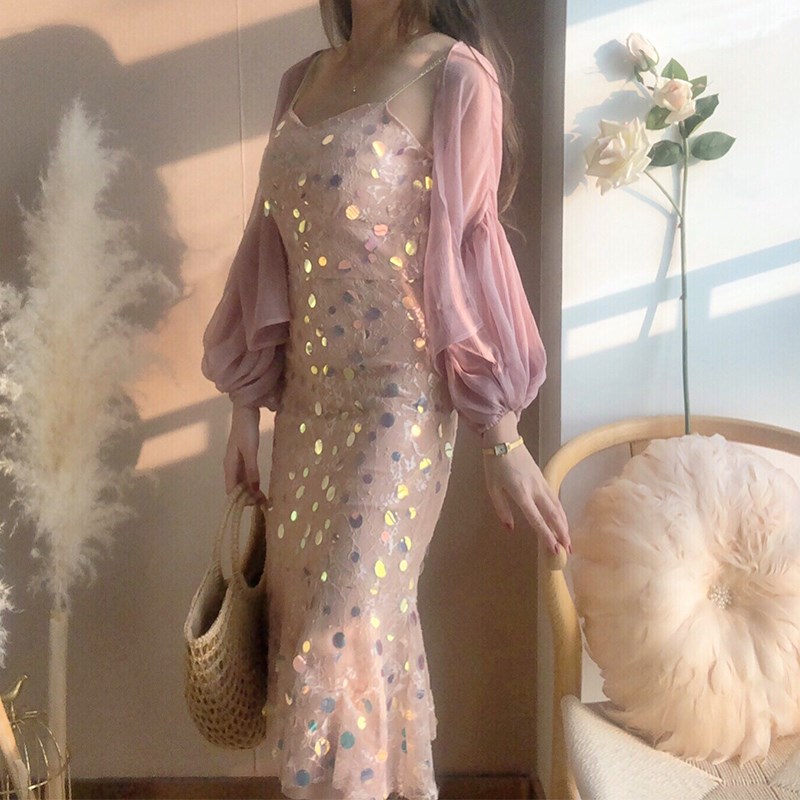 Elegant retro 2019 summer new pattern tender Versatile Thin cardigan Air-conditioned shirt Long sleeve Show thin Sun shirtin the Packing, Logistics packaging, Column bag category - from Buy2taobao.com to provide professional Taobao agent buy service