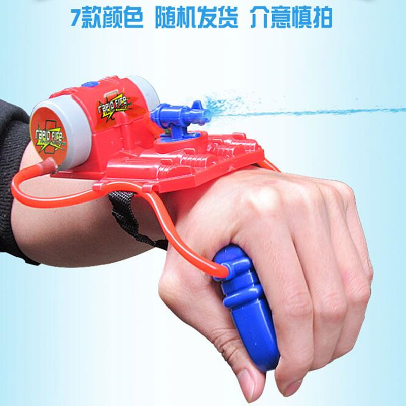 61 Children's Day Wrist Water gun children Water gun Sandy beach Toys Swimming Pool Parenting Battle Water gun Toysin the Toy/Childs/Puzzle/Building block/Model , Swimming pool/Water toys , Bathing/Sand play toys category - from Buy2taobao.com to provide professional Taobao agent buy service