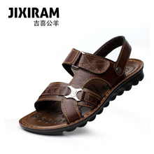 2013 new casual sandals genuine leather men's sandals men's new Korean wave of summer sandals