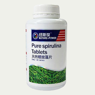  【益恩堂】纽斯葆花粉螺旋藻片200片 提高免疫排毒养颜