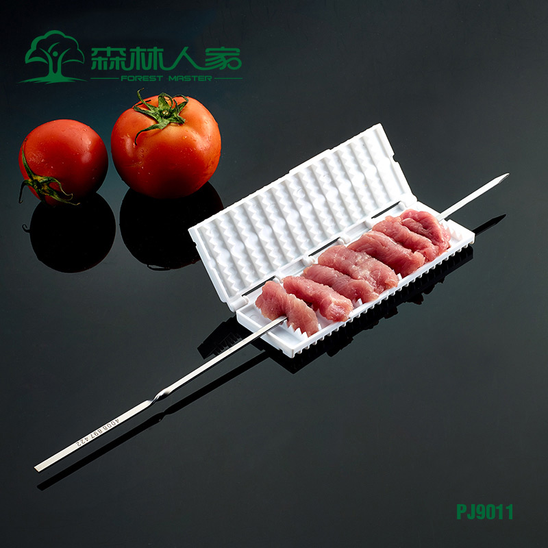 森林人家户外用品烤肉羊肉串穿肉器盒撸串工具烧烤穿串机便携用具在类目 户外/登山/野营/旅行用品, 炉具/餐具/野餐烧烤用品, 烧烤配件, 穿串器中 - 来自Buy2taobao.com提供专业的淘宝代购服务
