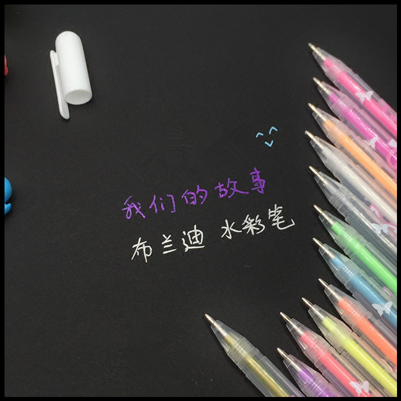 Markdown sale the republic of korea Stationery pinkycolor colour queen solid fluorescence Flash Pen DIY album Black card Dedicatedin the 3C Digital Accessories, Film Camera Accessories , Polaroid accessories and peripherals , Graffiti Pen category - from Buy2taobao.com to provide professional Taobao agent buy service
